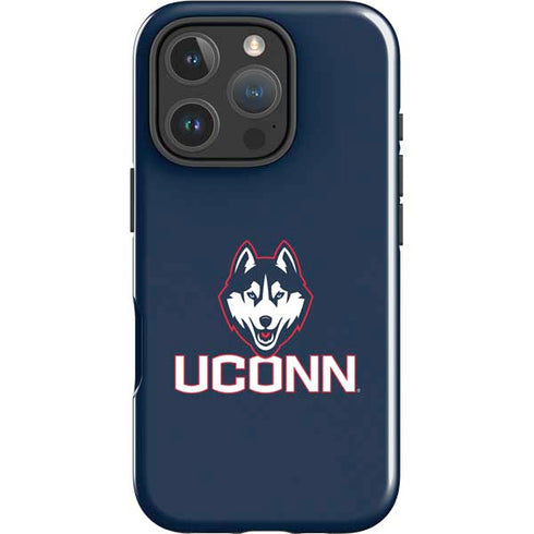 University of Connecticut UConn Logo iPhone 16 Pro Impact Case